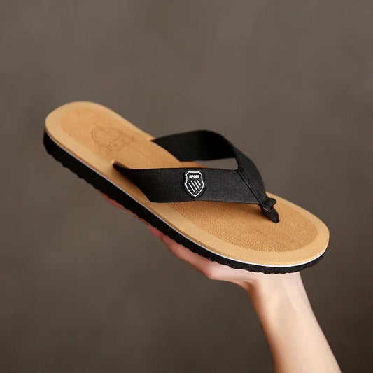 Flip Flop Men Men's Comfortable Slipper for Men House Slippers Man Summer Shoes 2024 Adult Men's Sandal Genuine Mens Slipper