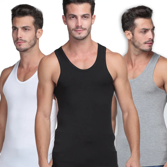 Men Tank Top Modal Solid Seamless Underwear Brand Clothing Mens Sleeveless Tank Vest Comfortable Undershirt Undershirts Fitness