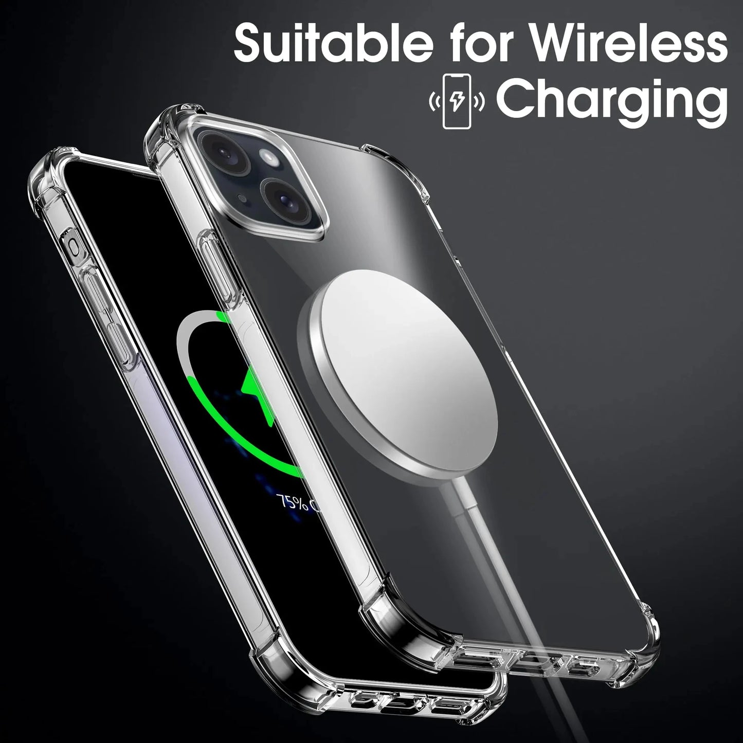 Shockproof Clear Phone Case For iPhone 16 15 13 11 12 14 Pro Max Plus Mini X XR XS Silicone Protection Transparent Accessories